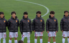 中国队胜法国平喀麦隆，首胜出线，董路喜悦。